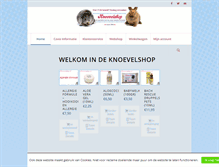 Tablet Screenshot of knoevelshop.nl